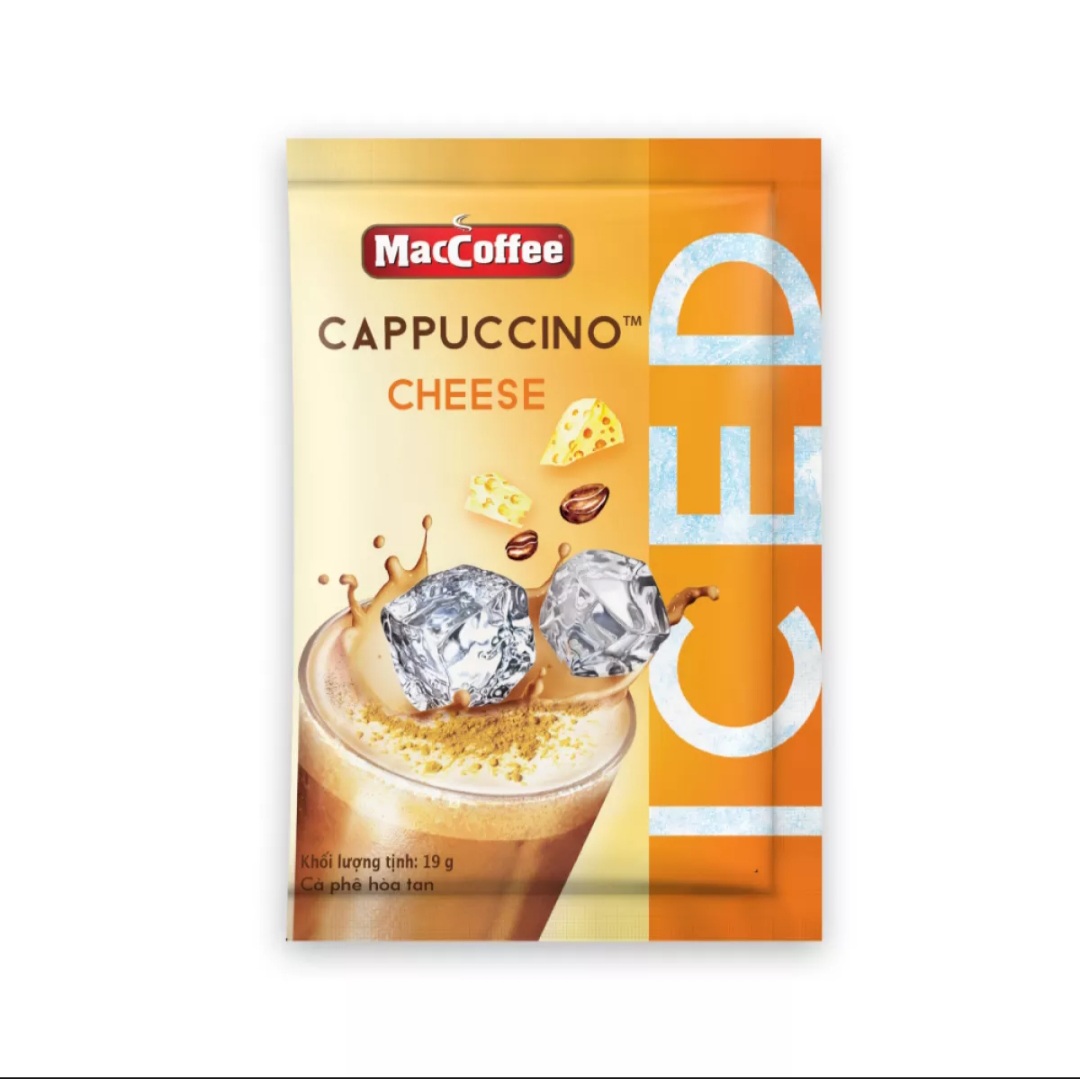 Cà Phê CAPPUCCINO Maccoffee ( dây 10 gói x 19g)