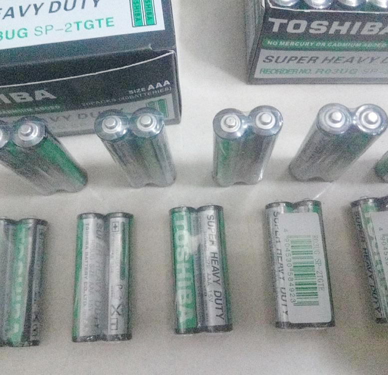 [HCM]Pin tiểu nhỏ AAA (3A) Toshiba (Combo 10 viên)
