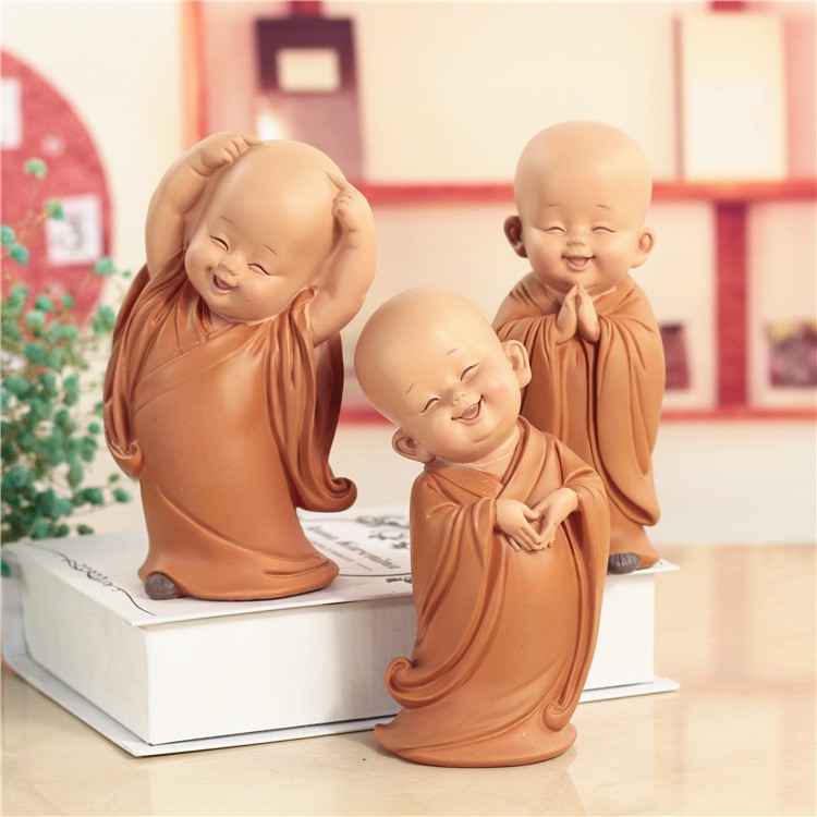 [HCM]Tượng Chú Tiểu Yêu Đời