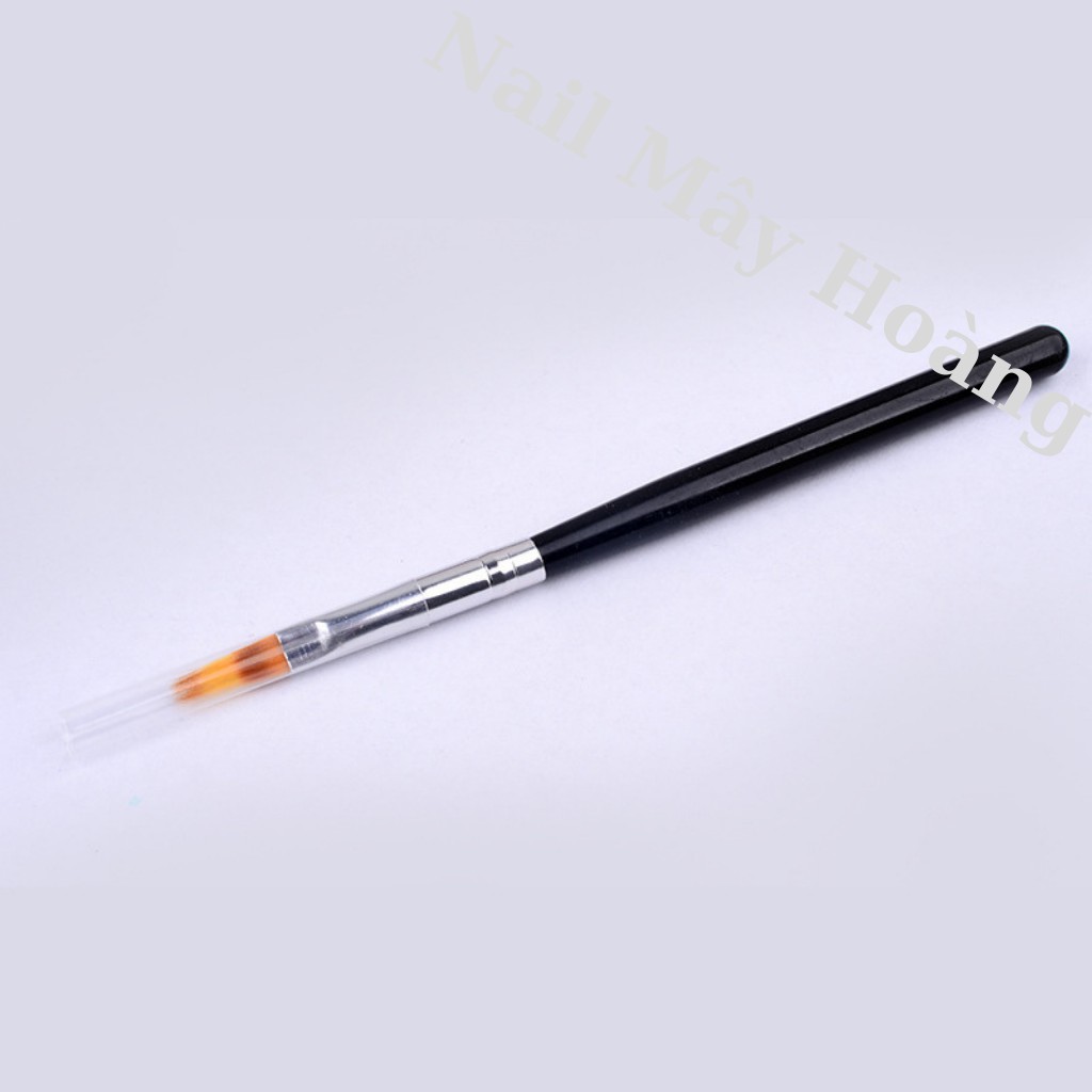 Cọ omber cán gỗ đầu dẹp