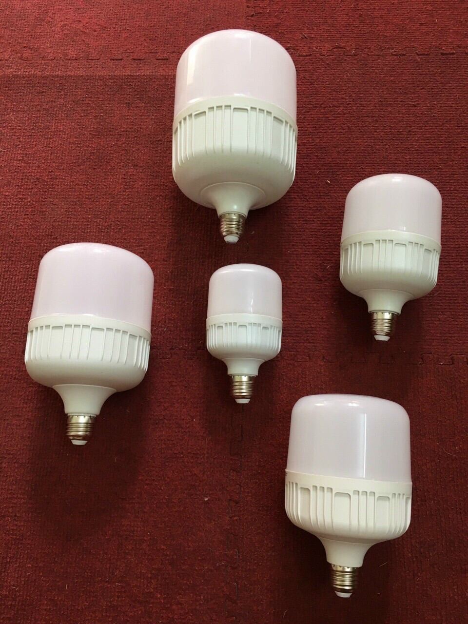 Bóng led trụ 30w bống đèn đui xoáy