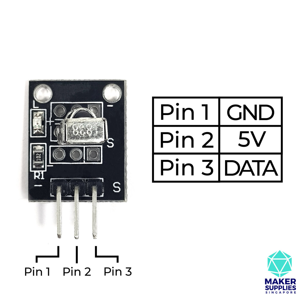 Module cảm biến hồng ngoại KY-022 (Mạch thu tín hiệu hồng ngoại)
