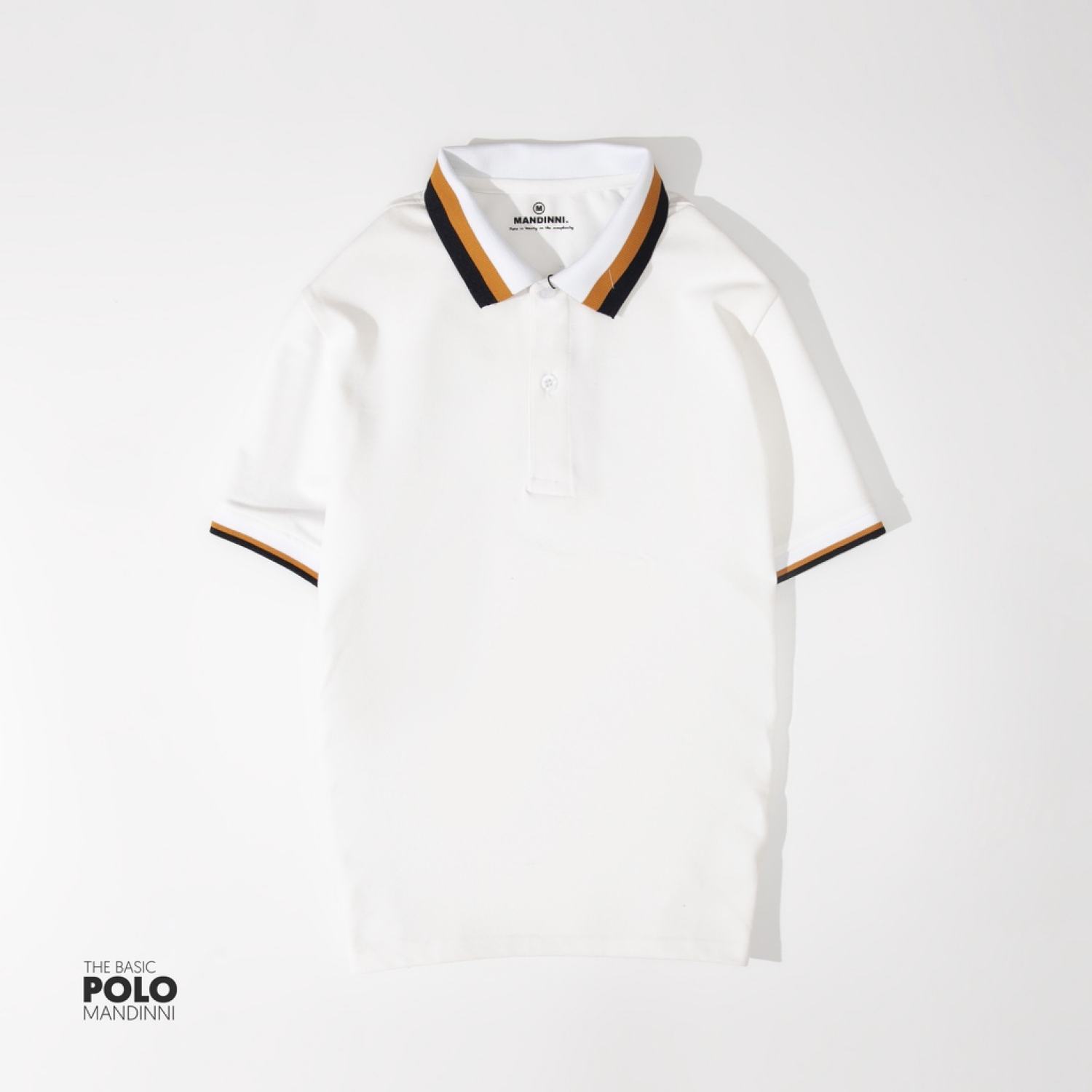 Polo S7001 trắng By Mandinni