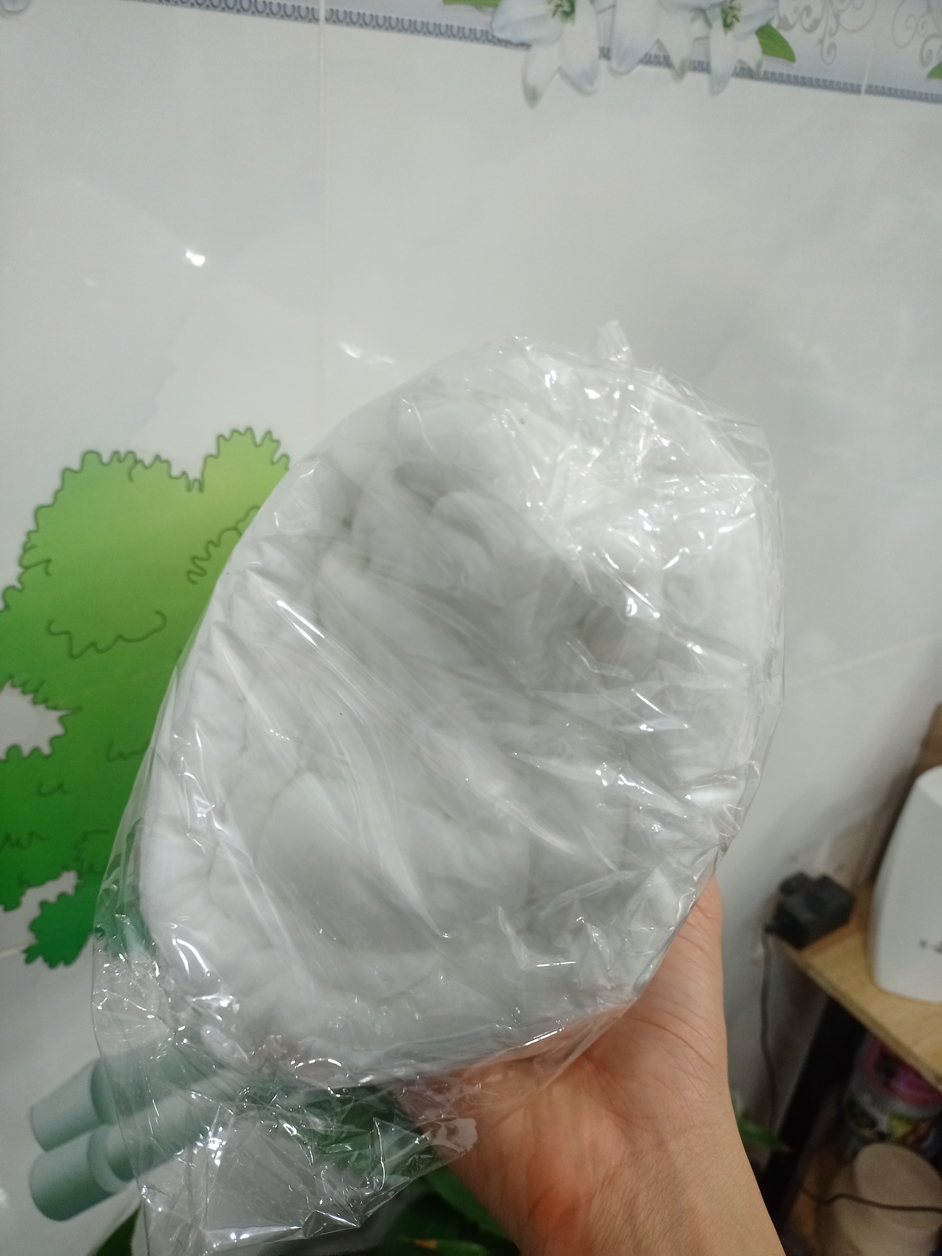 400gram Bông gòn dùng để rửa móng