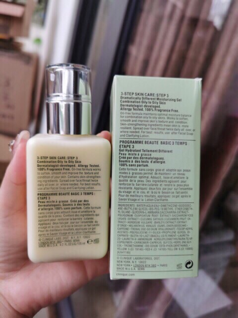 Kem dưỡng ẩm Clinique Dramatically Different Moisturizing Gel+  125ml