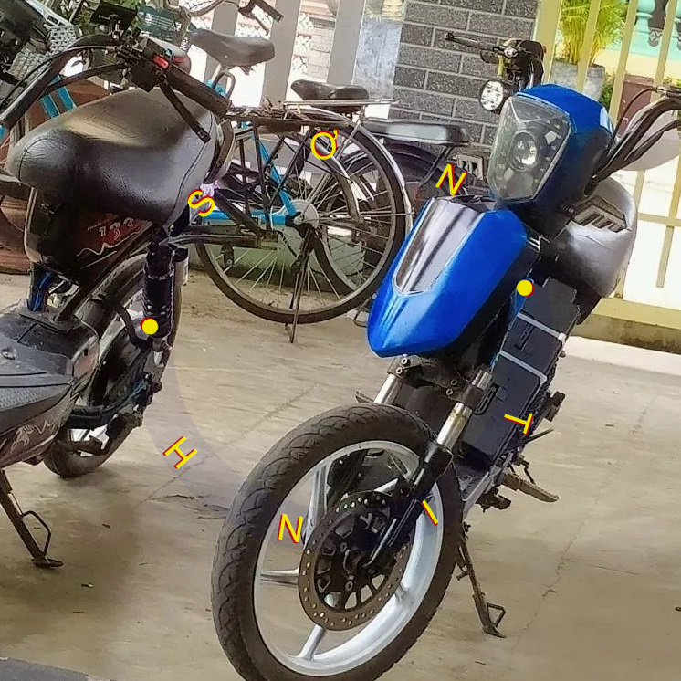 SƠN XỊT XE MÁY ATM MÀU XANH CANDY A002
