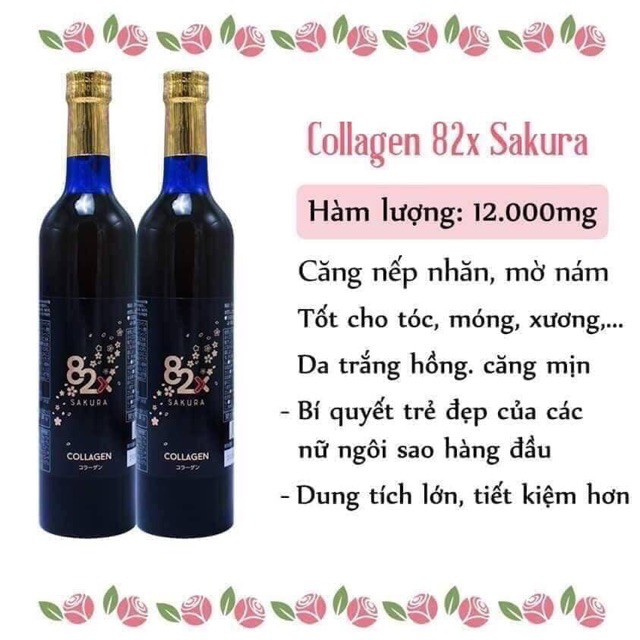 COLLAGEN 82X SAKURA & PLACENTA 82X SAKURA