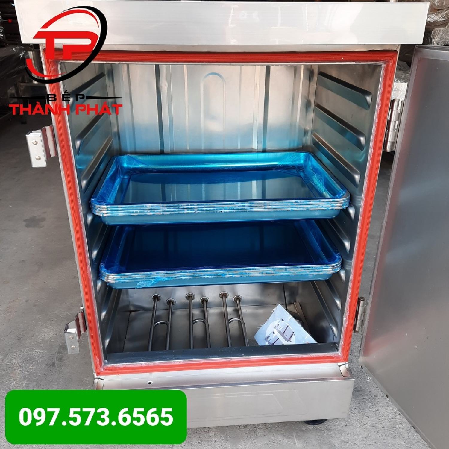 Tủ nấu cơm 8 khay giá rẻ, Bảo hành 12 tháng,