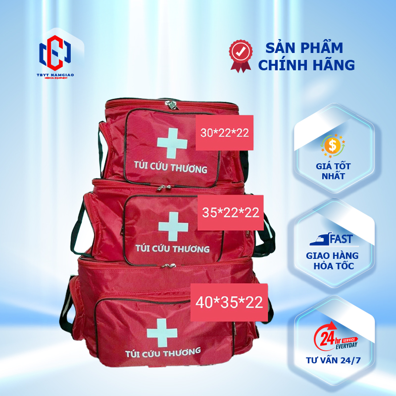 Túi cứu thương- túi y tế  (Vỏ túi loại 1 chống sốc chống thấm)