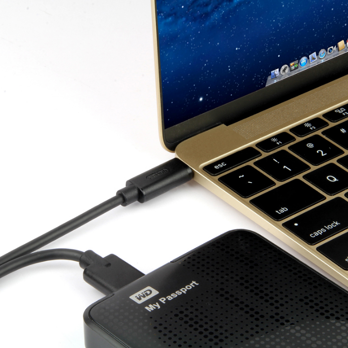 Cáp chuyển đổi USB 3.1 Type-C sang Micro B Unitek Y-C475BK