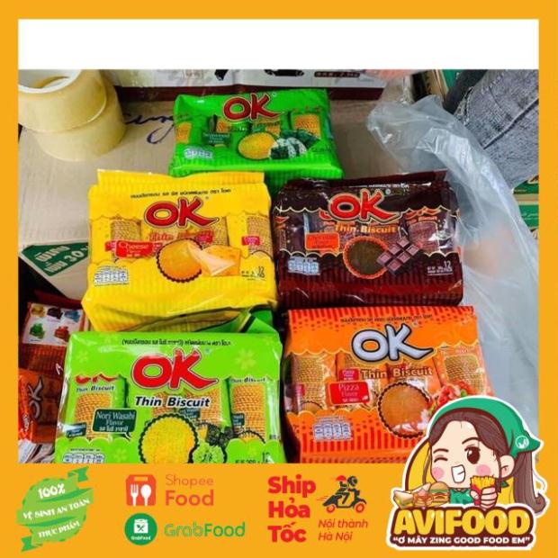 Bánh quy Ok thái Lan 48k/1 bịch 360gr (12 gói nhỏ)