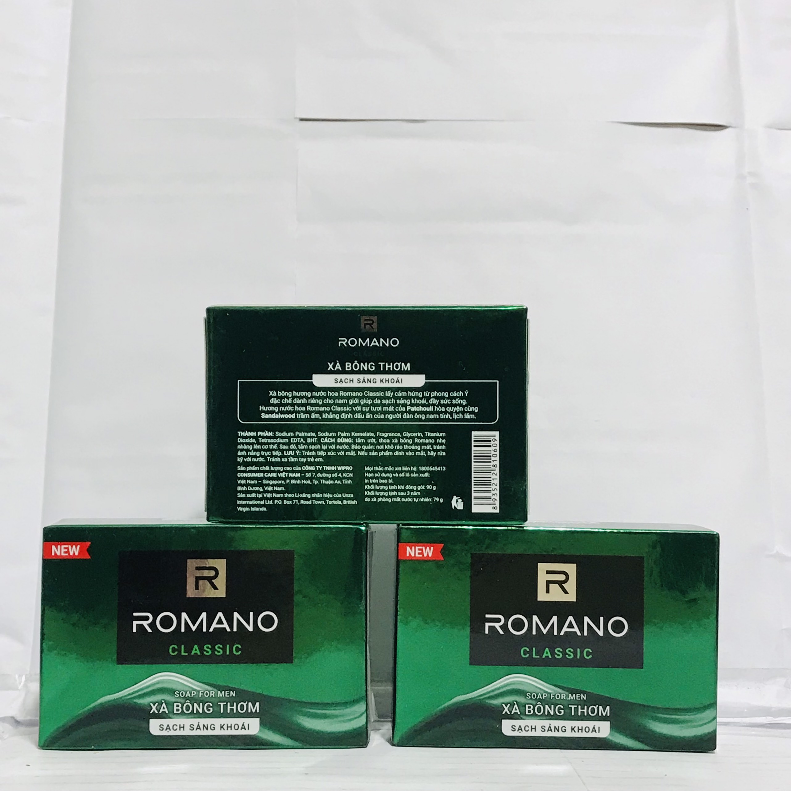 Xà bông thơm ROMANO 90g