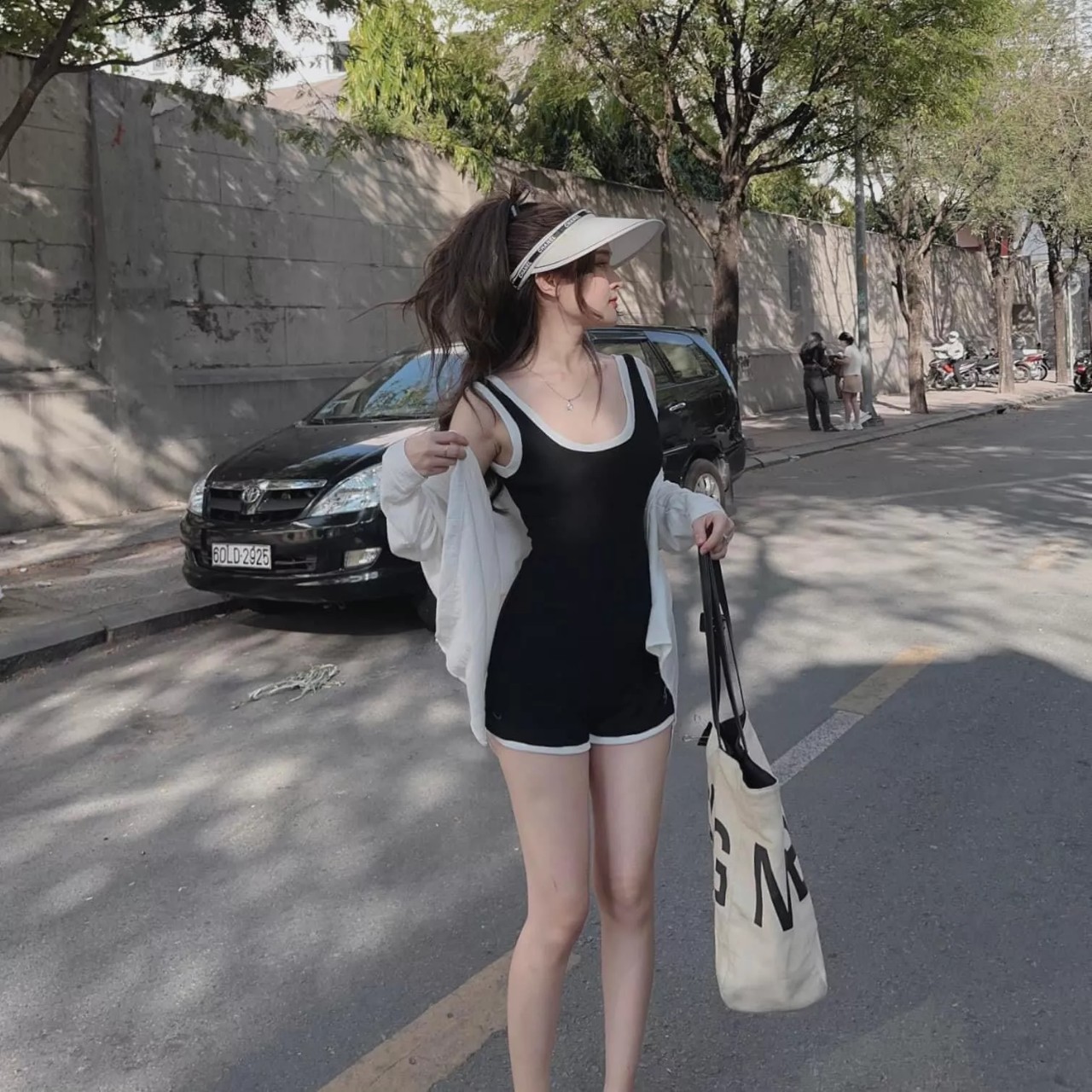 Sét đồ đi biển, đi chơi  kèm áo sơ mi ( quà tặng kèm 1áo bra nữ 2 dây)