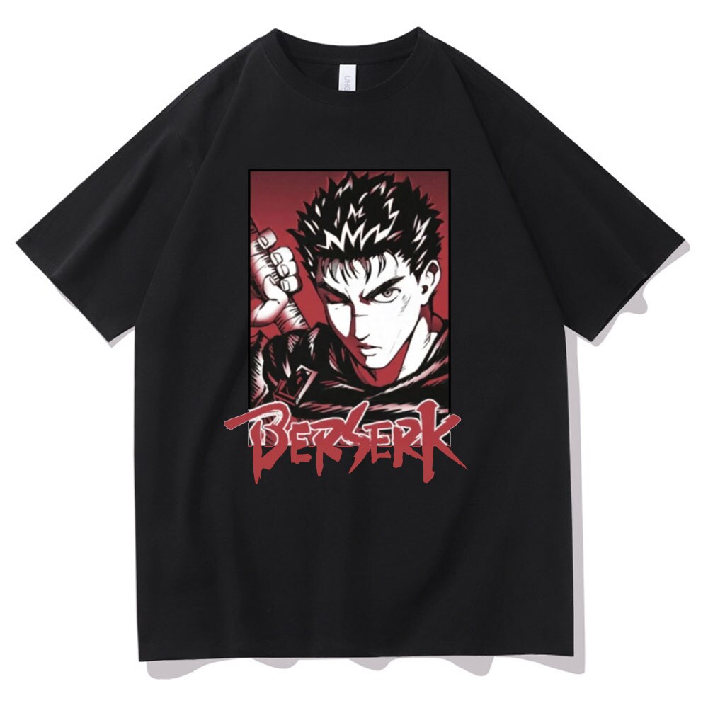 Amazon.com: Berserk Manga Tshirs Men - Guts Graphic Print T Shirt Unisex -  Anime Costume Round Neck Short Sleeve Tee Shirt XS-3XL : Clothing, Shoes &  Jewelry
