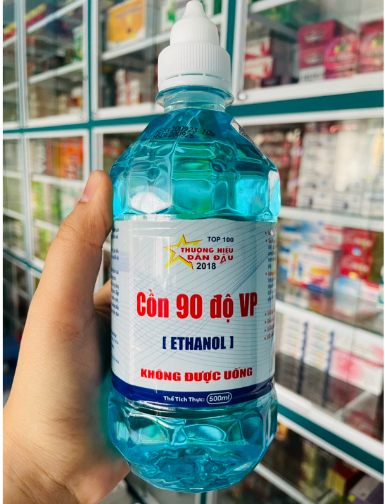 Cồn xanh 500ml Vĩnh Phúc - 1 chai