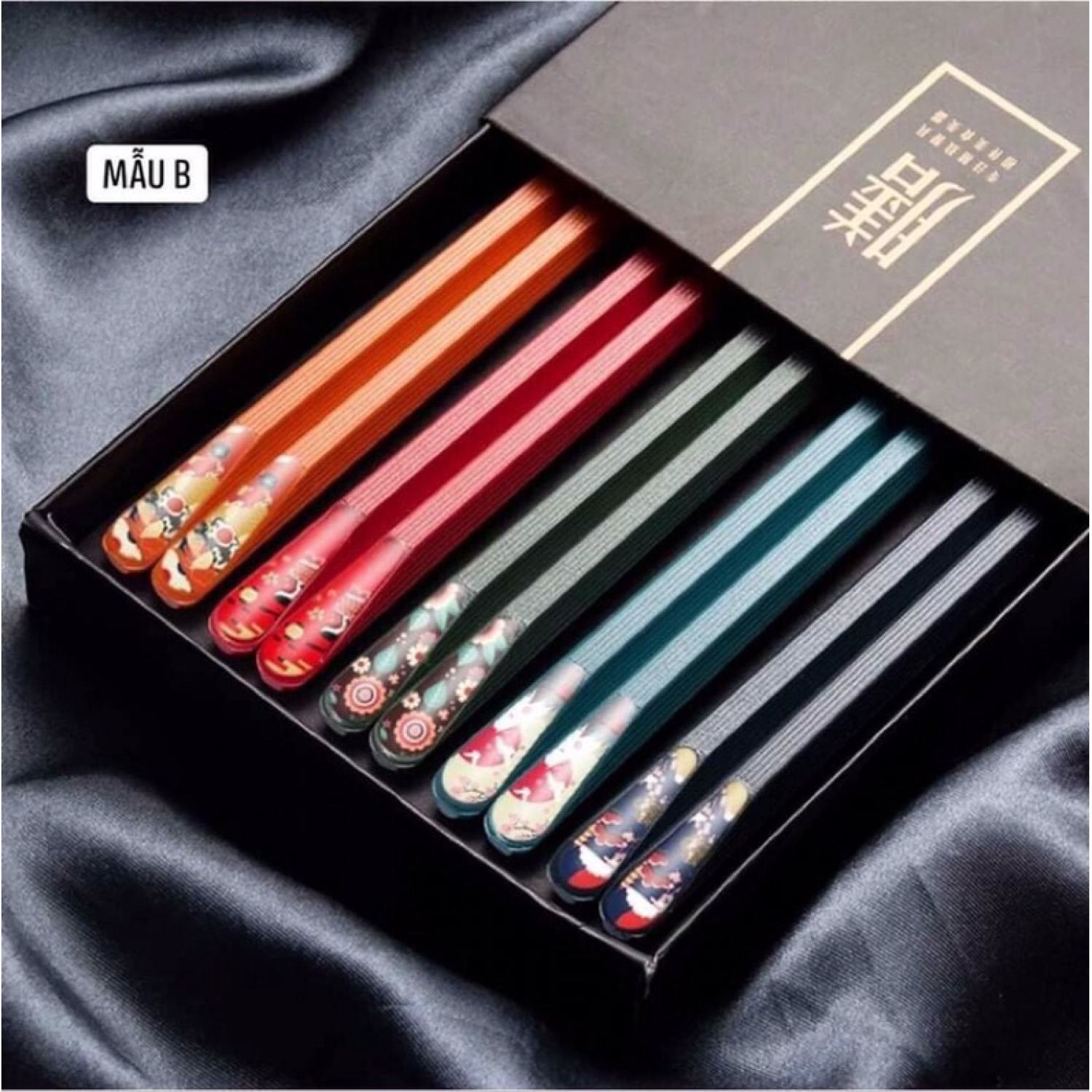 Set đũa sợi thủy tinh kháng khuẩn - phong cách nhật bản