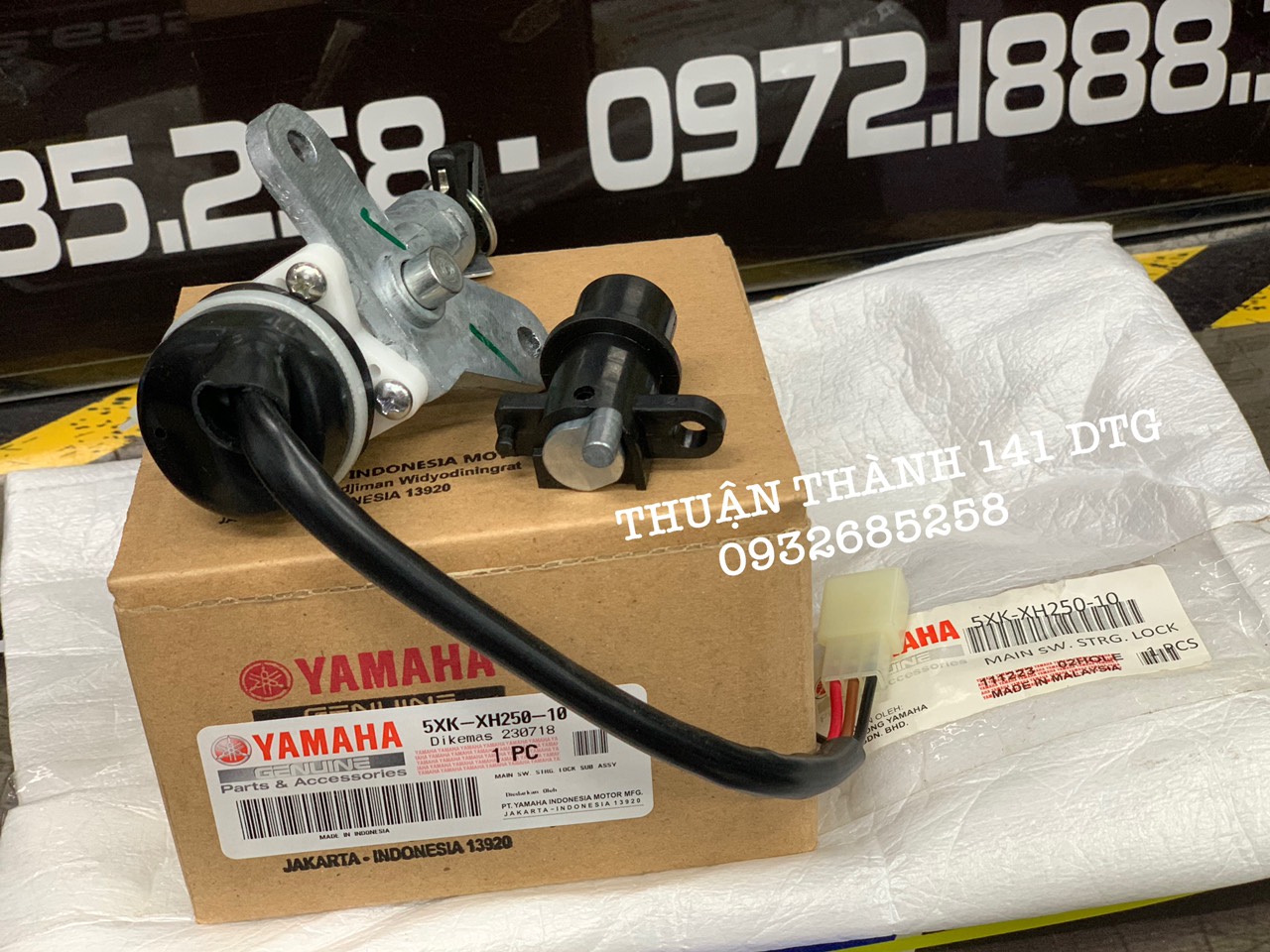 BỘ KHÓA MÁY YAZ ZIN HẢNG - YAZ125