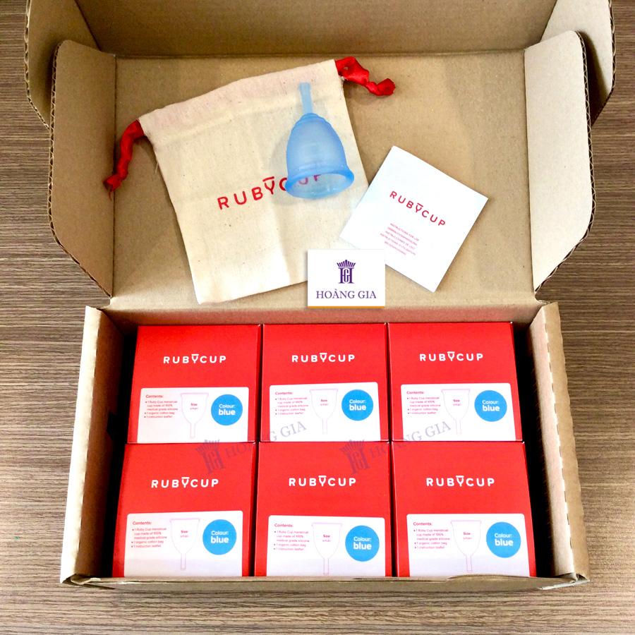Ruby Cup Mentrual Cup (Blue size Medium)