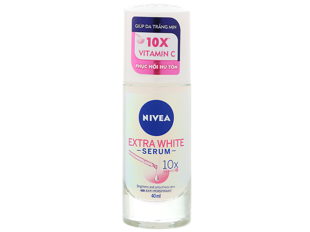 [HCM]Lăn khử mùi Nivea Serum trắng mịn 40ml