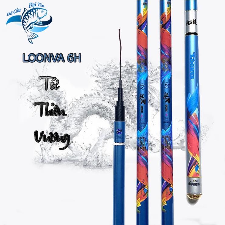 Cần câu tay tứ thiên vương – loonva 6h hàng chính hãng, cần câu đài, cần câu đơn