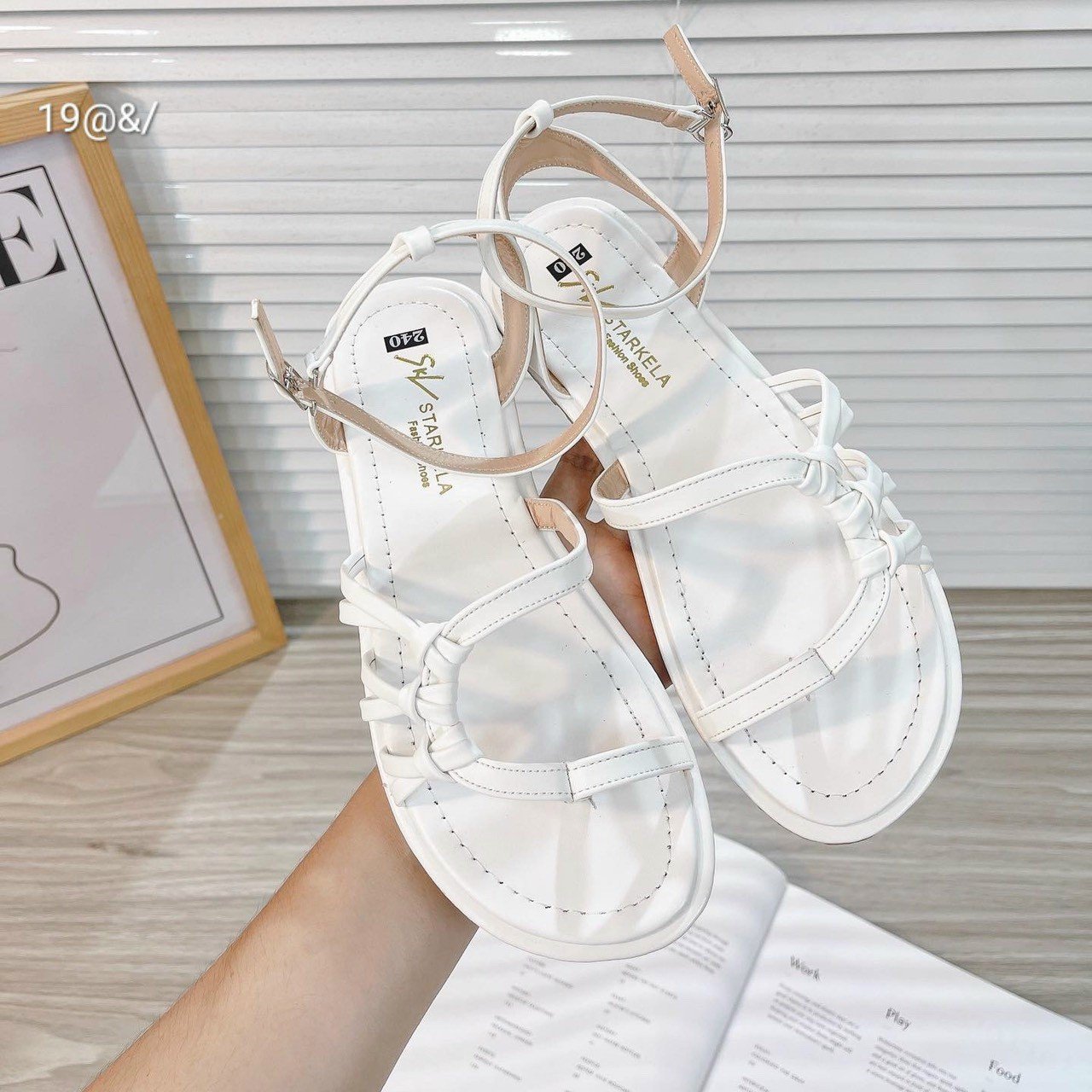 SANDAL NỮ ĐẾ THẤP 3-TU CÓ SIZE LỚN 35-42