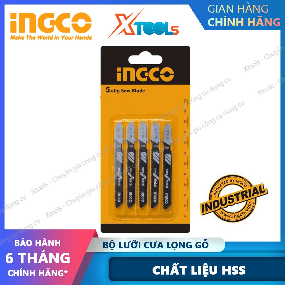 Ingco jbt118b metal wire saw blades set HSS material saw blades, smooth and wave teeth set for medium 2,5-6mm sheet metal cutting