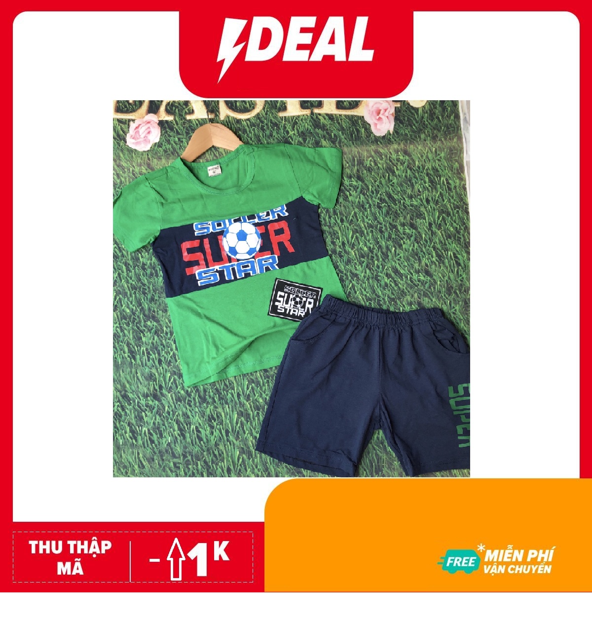Đồ bộ bé trai size đại từ 21kg - 40kg
