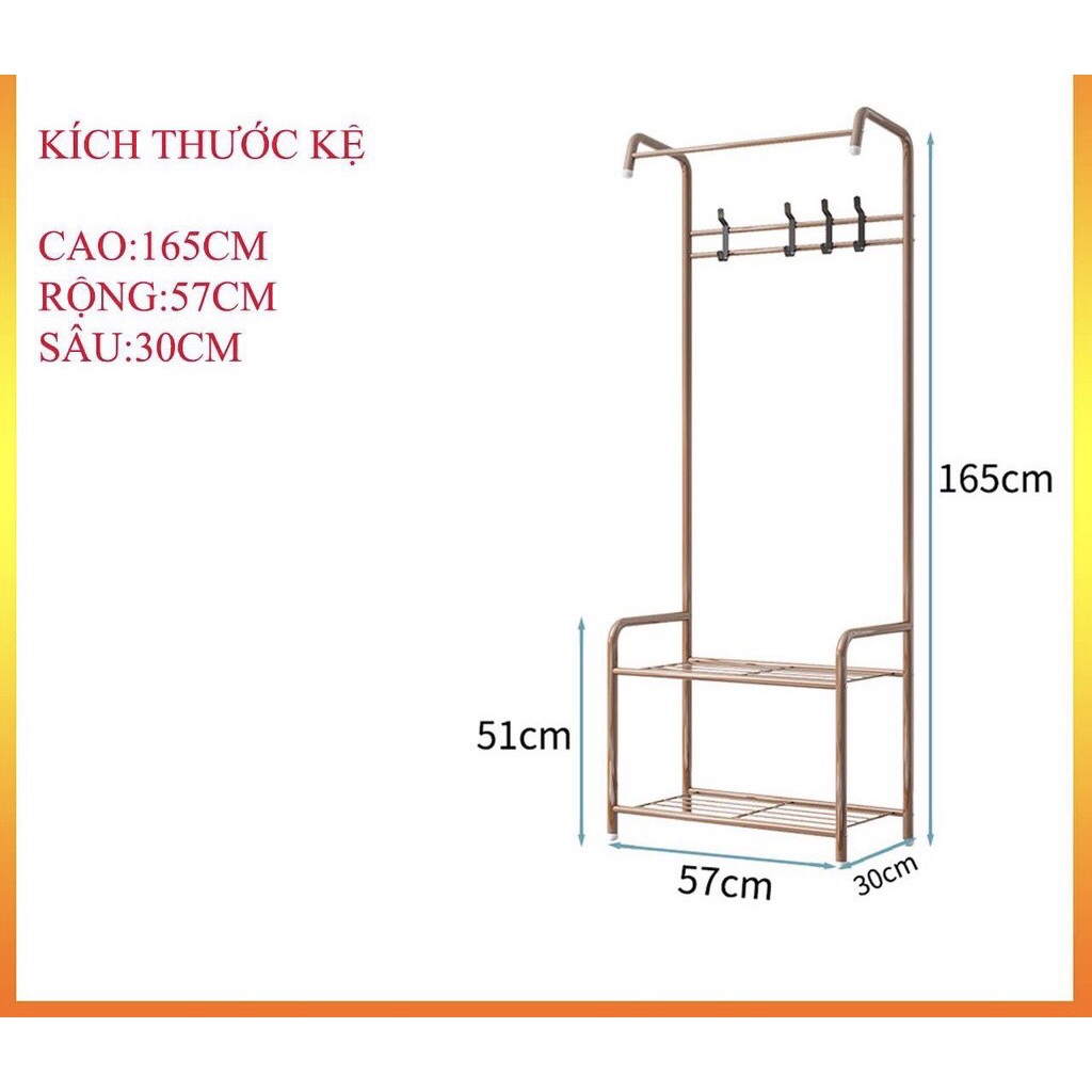 Kệ treo quần áo chữ L