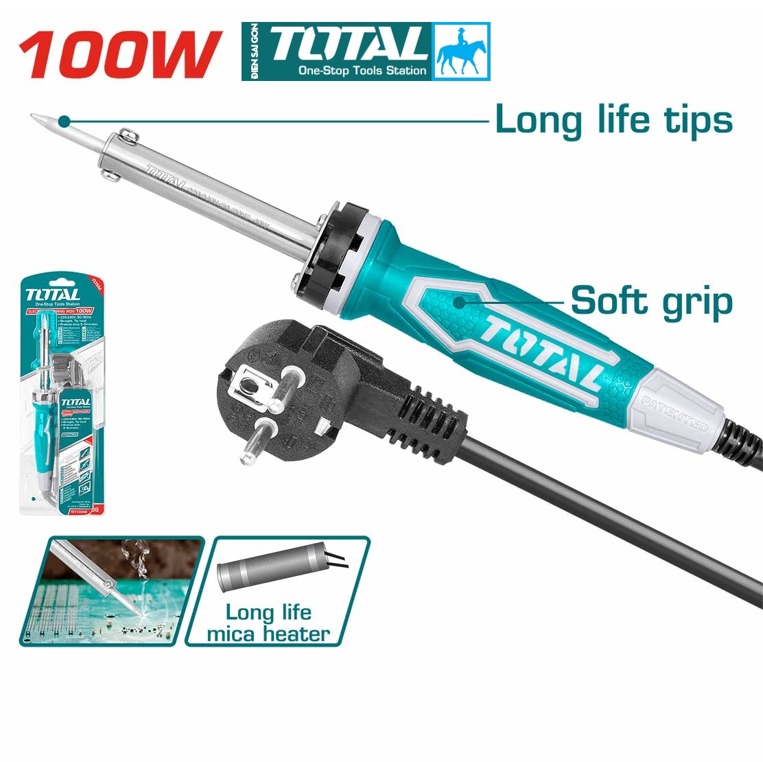 Tolsen 100W Lead-Free Soldering Iron 38064
