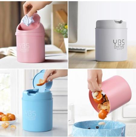 Thùng rác để bàn mini - Thùng đựng đồ để bàn tiện dụng
