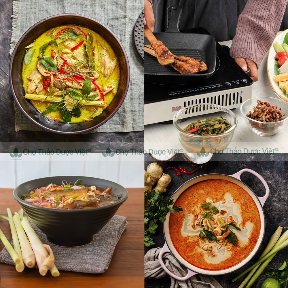 Bột sả nguyên chất 500g (Bột khử mùi, gia vị nấu ăn) - Chợ Thảo Dược Việt