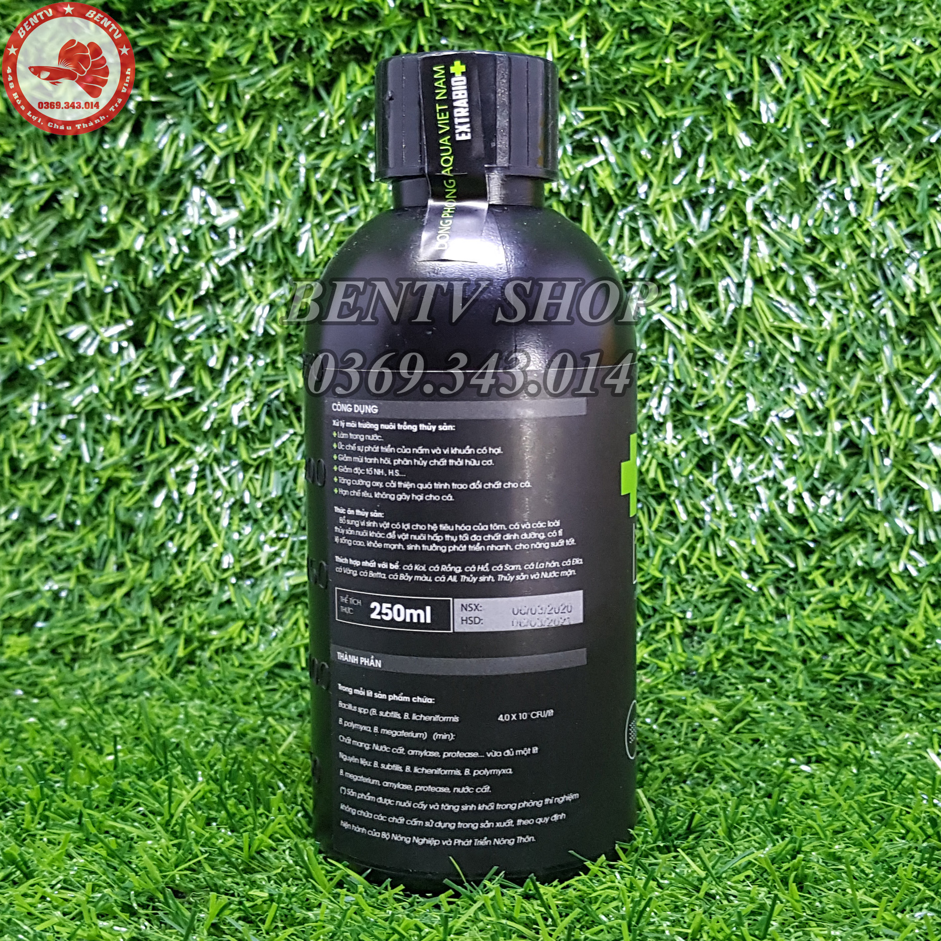 Chế Phẩm Sinh Học Extrabio 250ml - Làm Trong Nước Hồ Cá