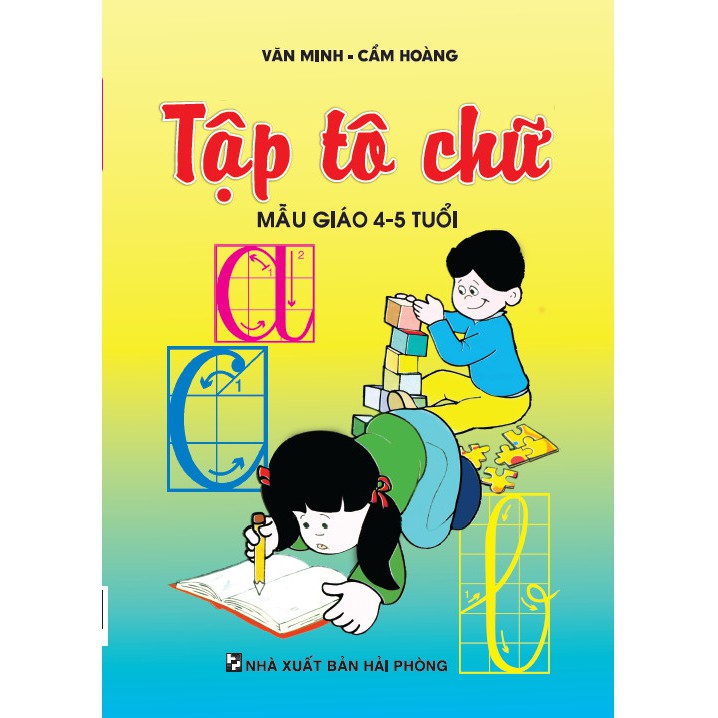 Sách - tập tô chữ