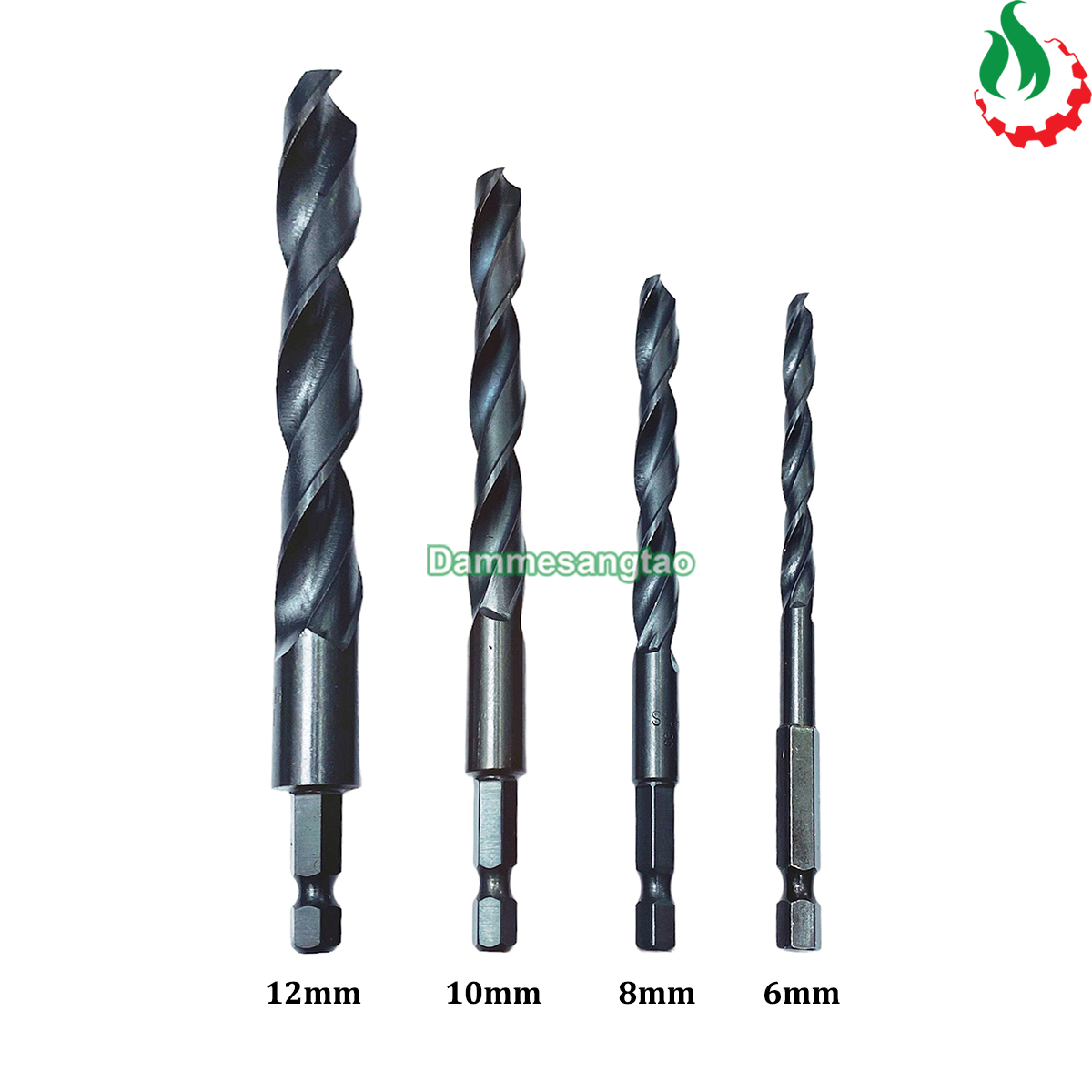 Mũi khoan sắt chuôi lục giác 6mm-12mm