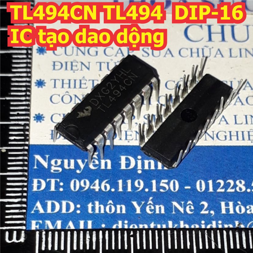 5 con TL494CN TL494C TL494 TL494CDR DIP-16 IC tạo dao dộng kde1443