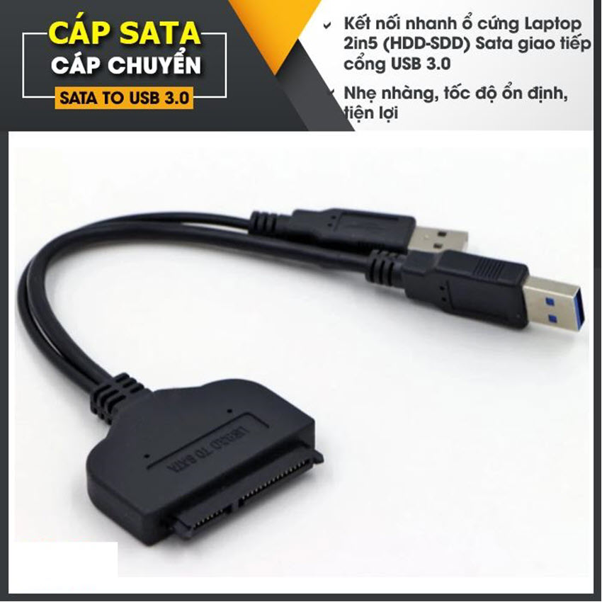 Cáp USB 3.0 sang Sata chất lượng cao