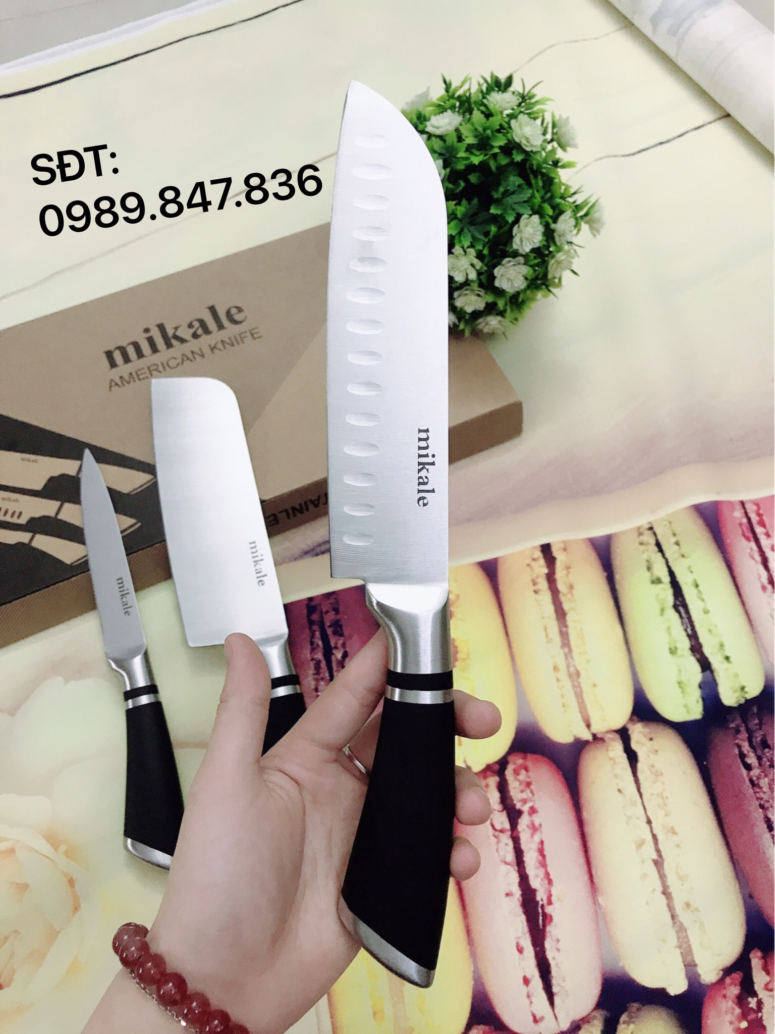 Set 3 dao làm bếp MIKALE Nhật Bản