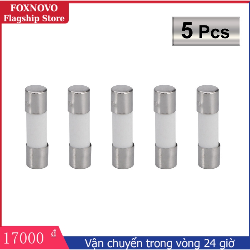 5 cầu chì gốm thổi chậm 5x20mm 6.3a, .3a 250v