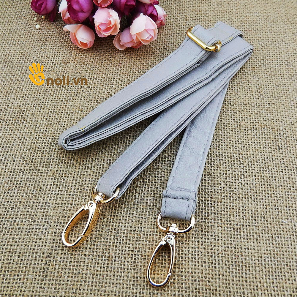 Dây da đeo chéo túi xách bản 2cm