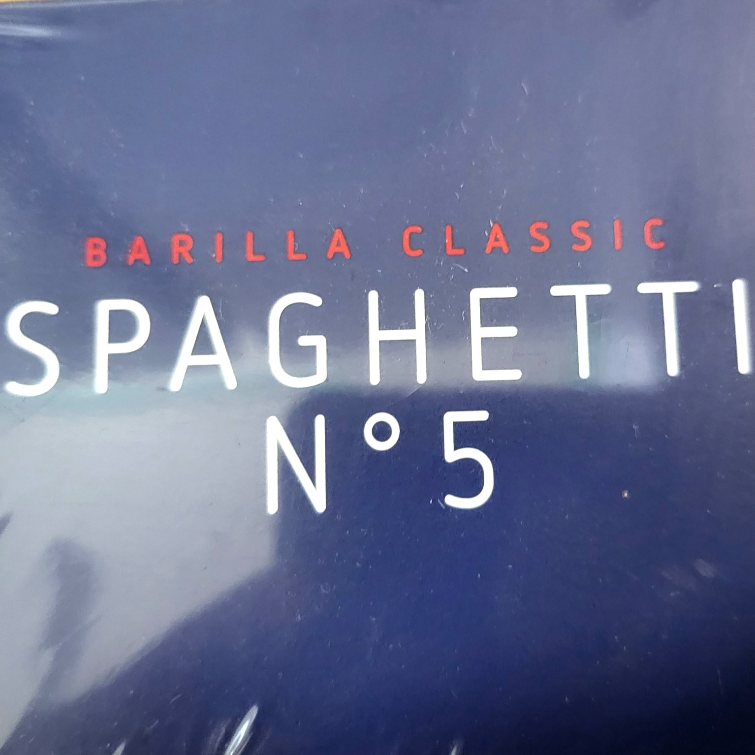 BARILLA (hộp 500g / SỐ 5) MÌ SỢI HÌNH ỐNG CÁC CỠ No 5 Spaghetti Pasta (HALAL)