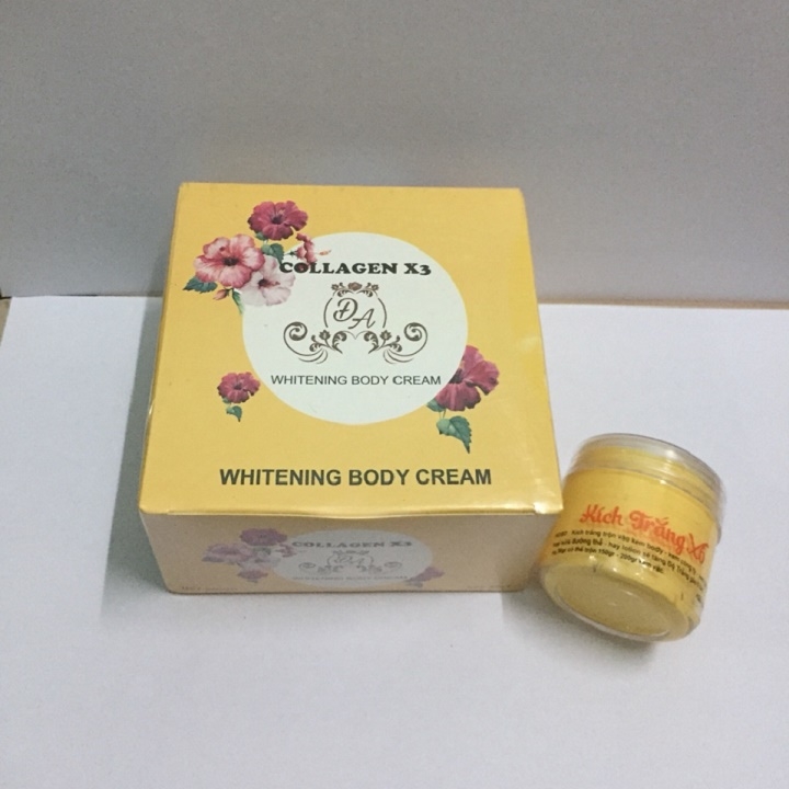 [HCM]kem kích trắng collagen x3