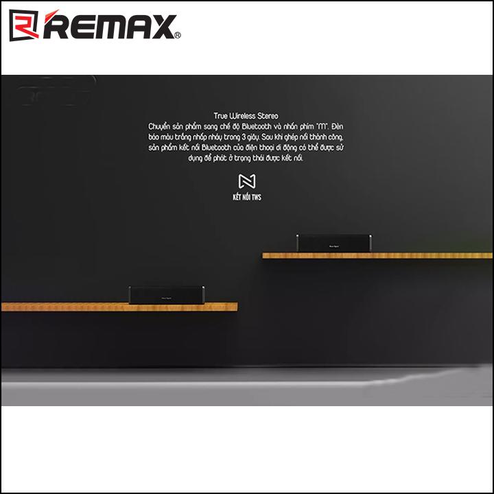 [HCM]Loa Bluetooth Soundbar Mini REMAX RB-M33 Fabric Series - Phân Phối bởi Android World