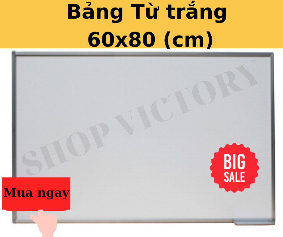 Bảng Từ Trắng, Hít Nam Châm, Bảng Học Sinh, Viết Bút Lông Kích Thước cm