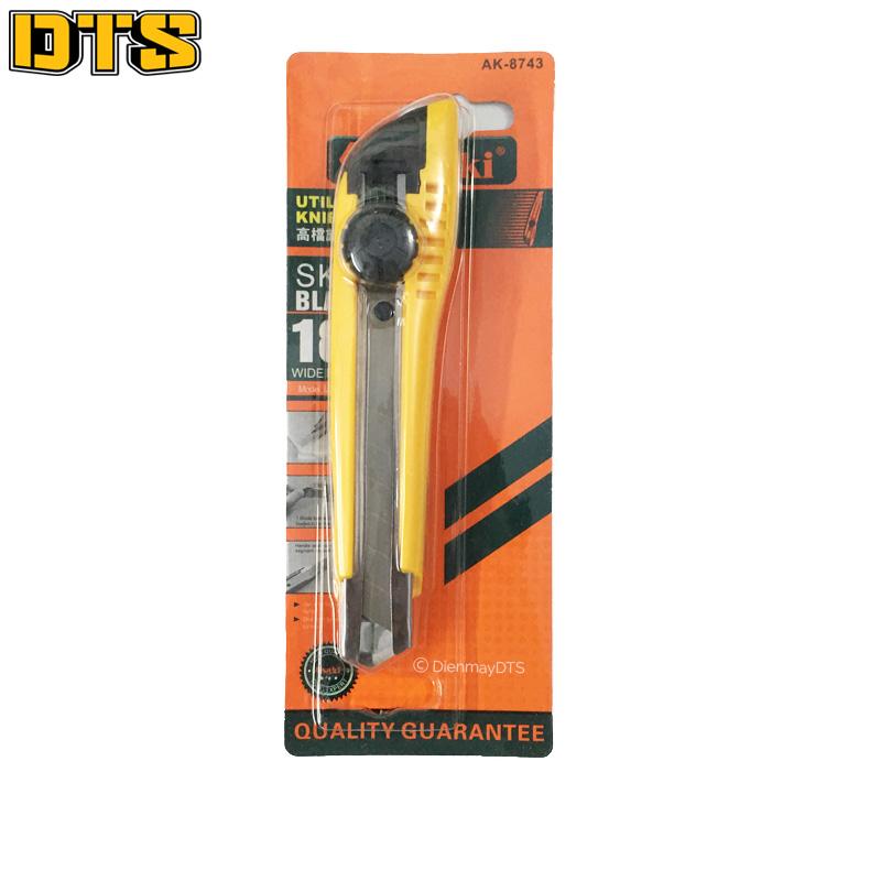 Dao rọc giấy, trổ Asaki Japans AK-8743 Kèm lưỡi dao thay thế