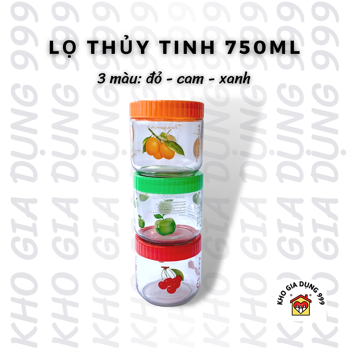 Lọ thủy tinh mã 750ML (7750)
