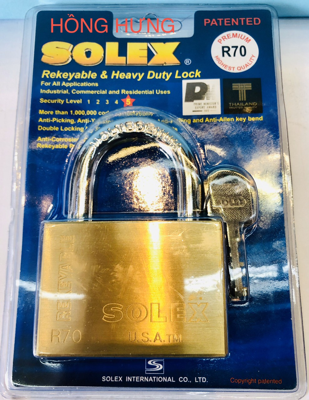 [HCM]KHÓA SOLEX R70 THAU BIG SIZE