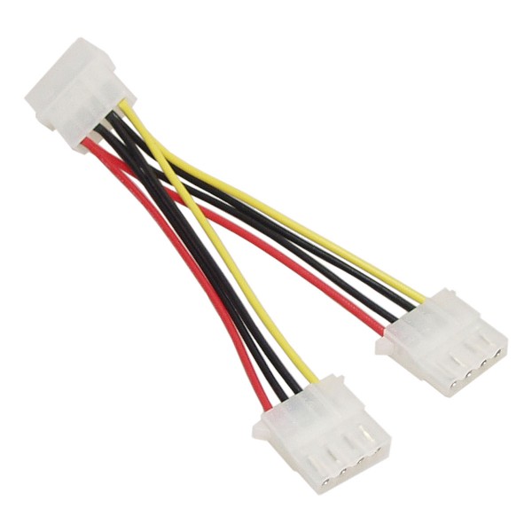 Cáp chia nguồn 4 pin 1 ra 2