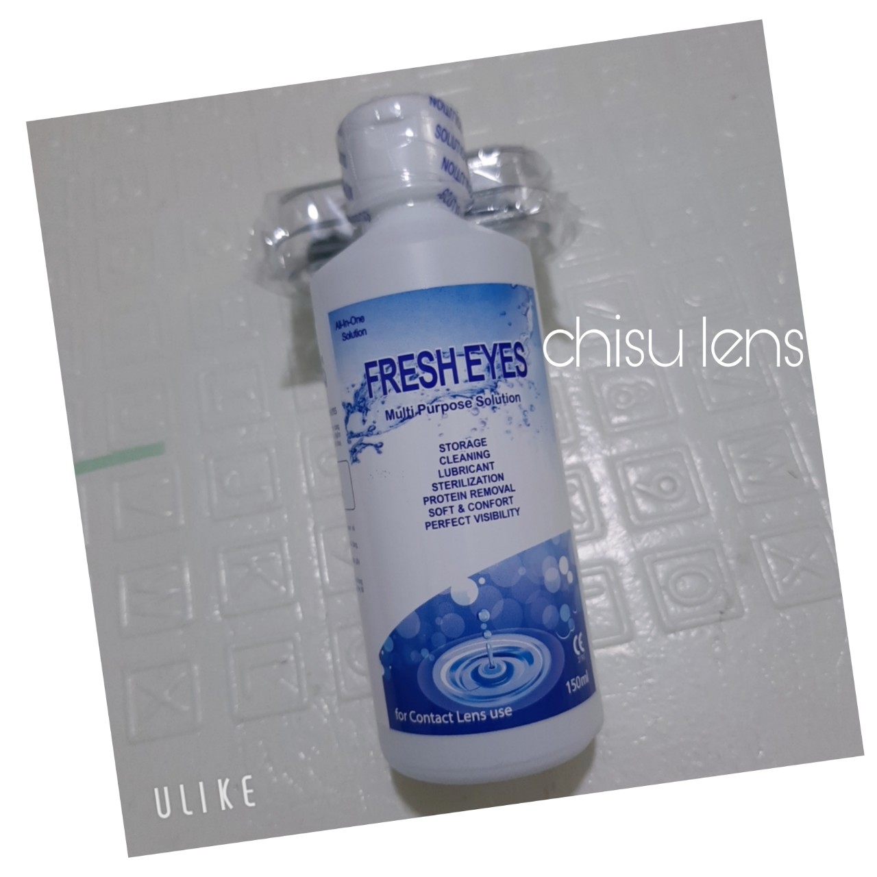 Nước ngâm rửa lens (kính áp tròng) 150ml