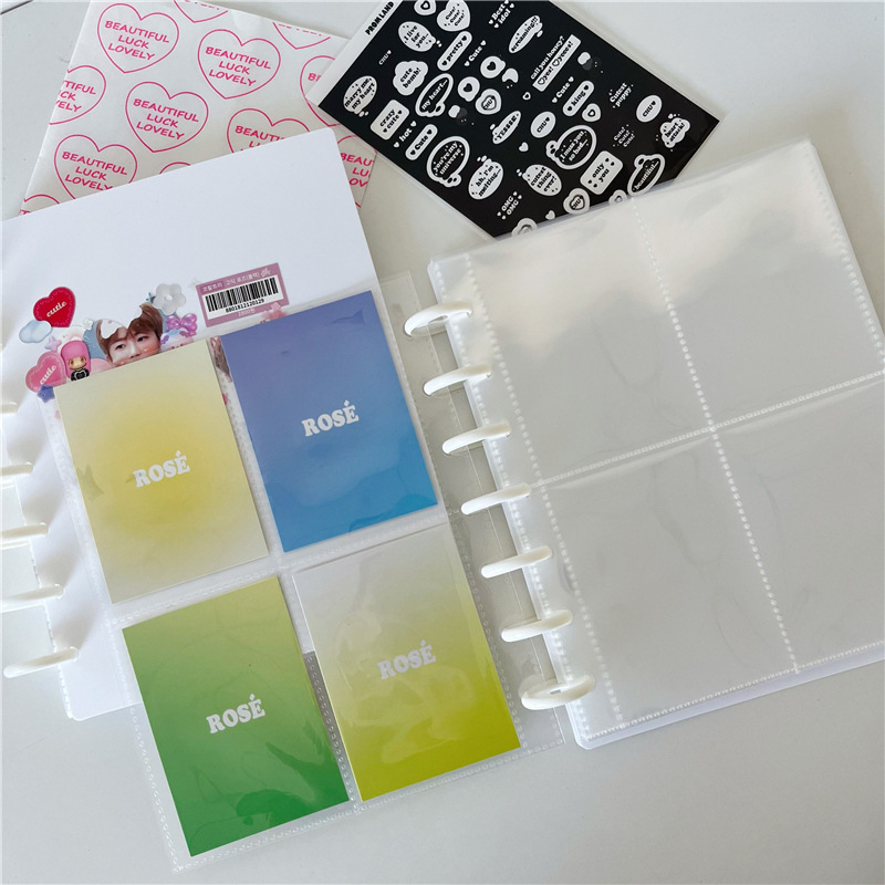 Ringnote Binder Kèm Sẵn 20 Sheet 4 Ô