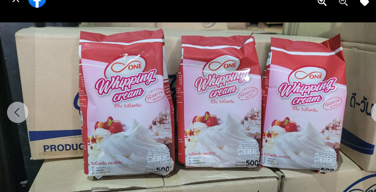 Bột kem whipping cream 500 gram ( Thailand )